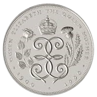 1990 £5 - Queen Mother 90th Birthday